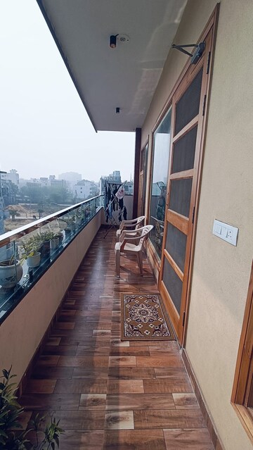 Balcony in 3 BHK Builder Floor at Sector 57 – for Rent