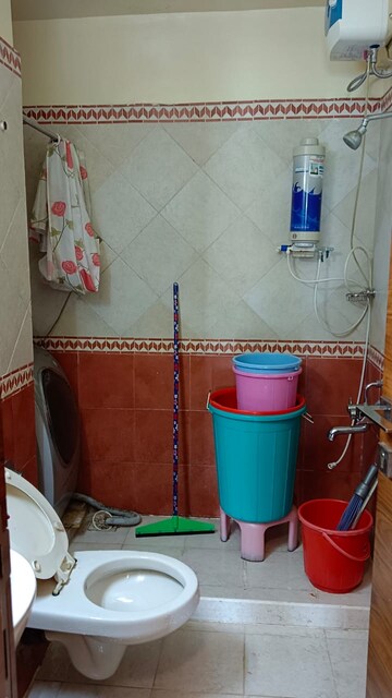 Bathroom in 2 BHK Apartment at Konark Splendour, Kalyani Nagar – for Rent