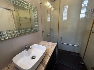 Bathroom in 3 BHK Apartment at Simla Nagar – for Rent