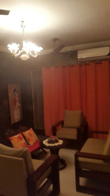Living Room in 2 BHK Apartment at Runwal Estate, Dhokali – for Rent