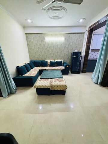 Living Room in 3 BHK Builder Floor at Ansal Sushant Lok I, Sector 43 – for Rent