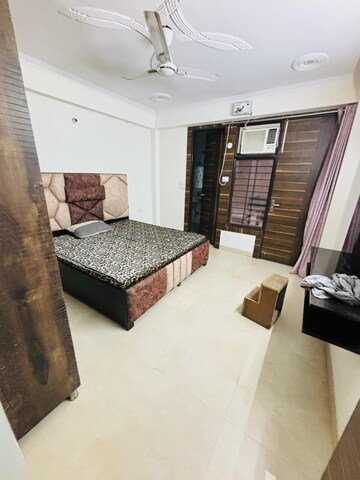 Bedroom in 3 BHK Builder Floor at Ansal Sushant Lok I, Sector 43 – for Rent