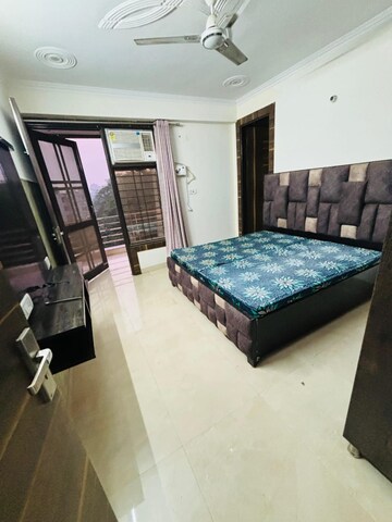 Bedroom in 3 BHK Builder Floor at Ansal Sushant Lok I, Sector 43 – for Rent
