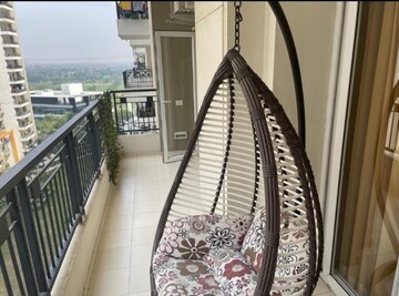 Balcony in 3 BHK Apartment at Gulshan Ikebana, Sector 143 – for Rent