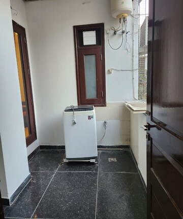 Bathroom in 3 BHK Builder Floor at Ansal Sushant Lok I, Sector 43 – for Rent