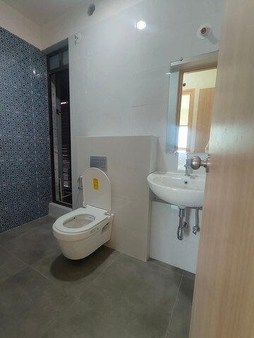 Bathroom in 1 BHK Apartment at Sheth Irene, Malad West – for Rent