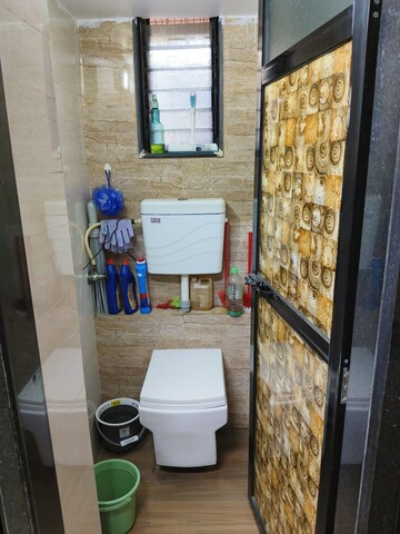 Bathroom in 1 BHK Apartment at Amar Shanti Nagar CHS, Mira Road – for Sale