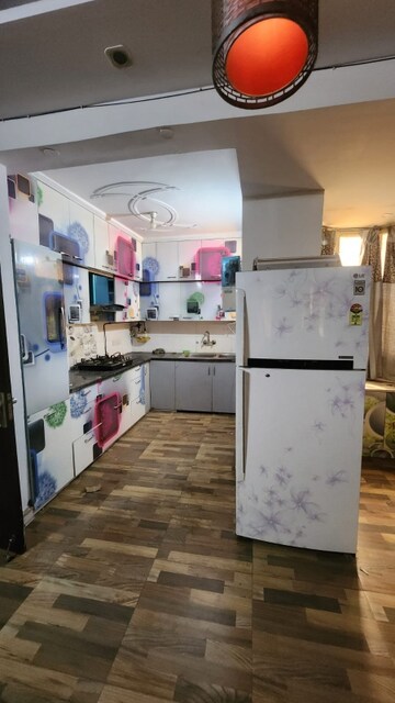 Kitchen in 3 BHK Apartment at Sector 4, Dwarka – for Rent