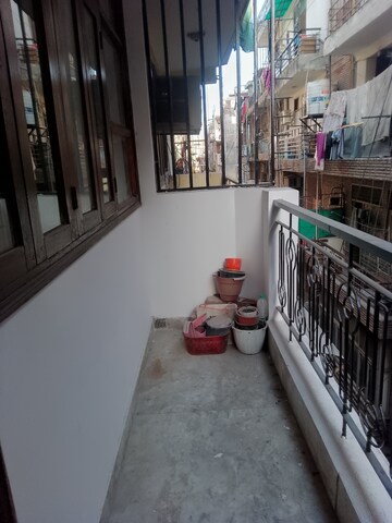 Balcony in 1.5 BHK Builder Floor at Khirki Extension – for Rent