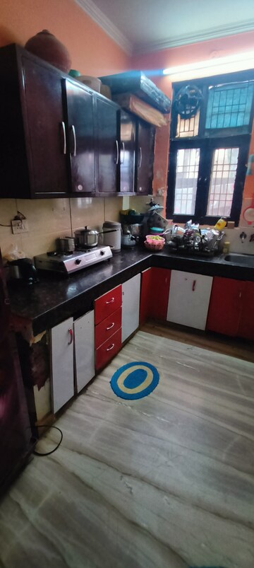 Kitchen in 2 BHK Builder Floor at Rohini Sector 25 – for Sale