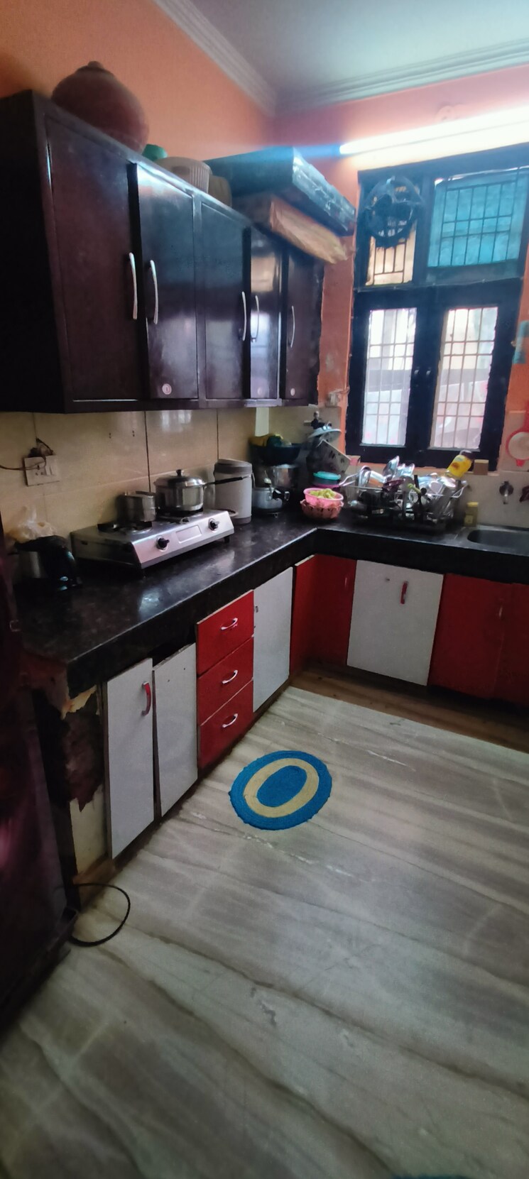Kitchen, rohini sector 25 2 Bedroom 800 Sq.Ft. Builder Floor In Rohini Sector 25 Delhi 8288772