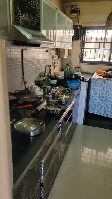 Kitchen in 3 BHK Apartment at Raheja Vistas Phase 1, Mohammadwadi – for Rent