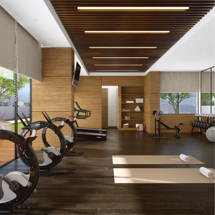 Gym, dynamix-divum 2 Bedroom 757 Sq.Ft. Apartment In Riddhi Gardens Mumbai 8288839