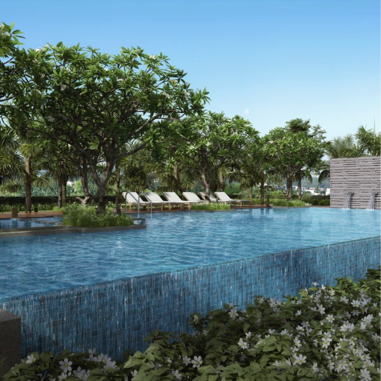 Swimming Pool, dynamix-divum 2 Bedroom 757 Sq.Ft. Apartment In Riddhi Gardens Mumbai 8288839