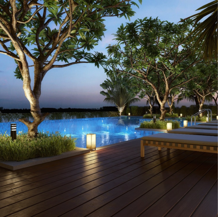 Swimming Pool, dynamix-divum 2 Bedroom 757 Sq.Ft. Apartment In Riddhi Gardens Mumbai 8288839