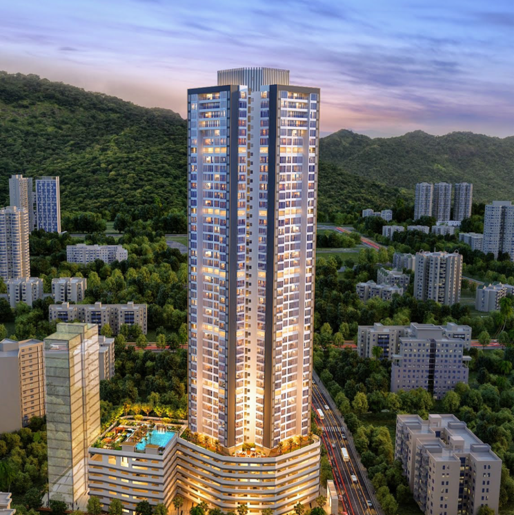 Exterior View, dynamix-divum 2 Bedroom 757 Sq.Ft. Apartment In Riddhi Gardens Mumbai 8288870