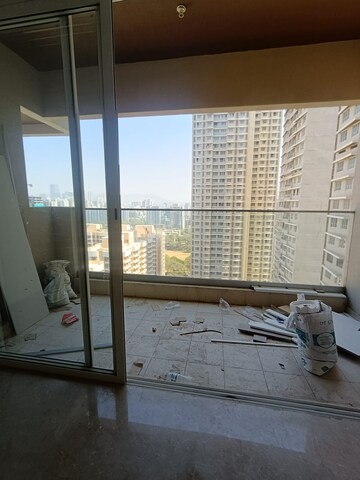 Balcony in 3 BHK Apartment at Kalpataru Radiance, Goregaon West – for Rent