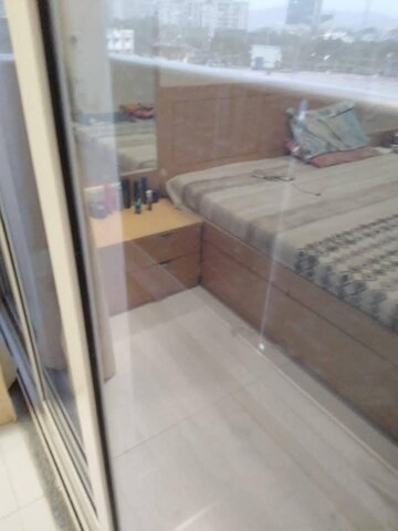 Balcony in 1 BHK Apartment at Majesty Olympus Towers, Vasai East – for Sale