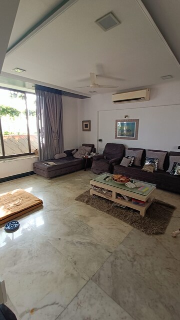 Living Room in 4 BHK Apartment at Duplex Heights, Andheri West – for Rent