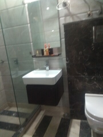 Bathroom in 4 BHK Builder Floor at New Friends Colony – for Rent