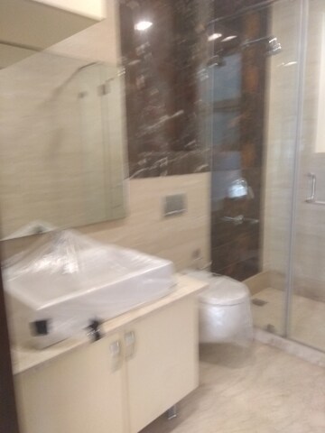 Bathroom in 4 BHK Builder Floor at New Friends Colony – for Rent
