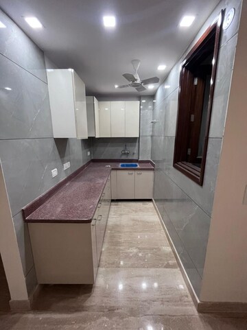 Kitchen in 2 BHK Builder Floor at Kalkaji – for Rent