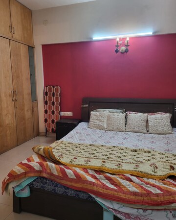 Bedroom in 3 BHK Apartment at Lunkad Skylounge, Kalyani Nagar – for Rent