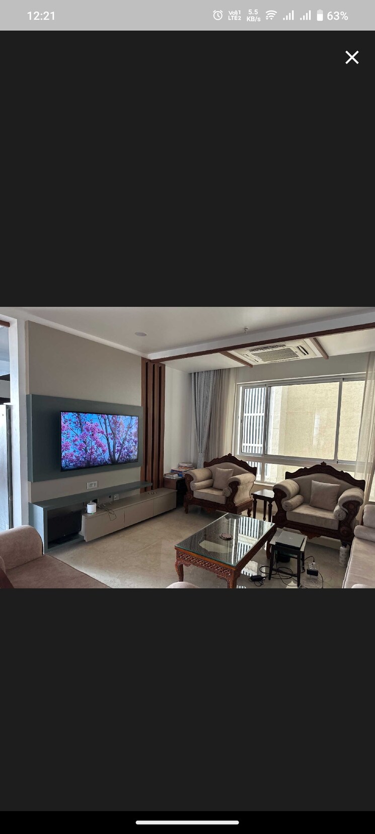 Living Room, my-home-bhooja 3 Bedroom 3430 Sq.Ft. Apartment In Hi Tech City Hyderabad 8289387