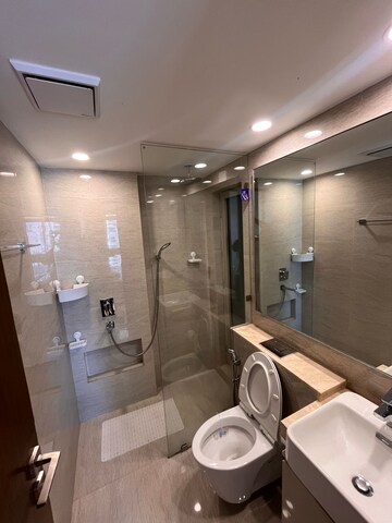 Attached Bathroom in 2 BHK Apartment at Hiranandani Castle Rock, Powai – for Rent
