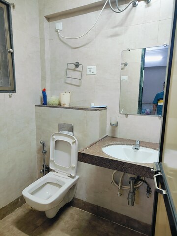 Bathroom in 2 BHK Apartment at Shree Krishna Udaya Bhuvan, Chembur – for Rent