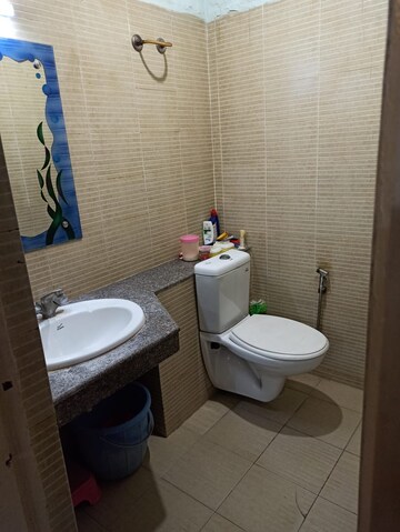 Bathroom in 3 BHK Builder Floor at RPS Palm Drive, Sector 88 – for Rent