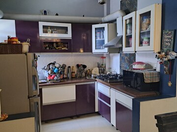 Kitchen in 3 BHK Builder Floor at Ardee City, Sector 52 – for Rent