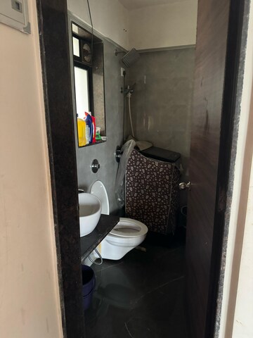Bathroom in 1 BHK Apartment at Crystal Armus, Chembur – for Sale