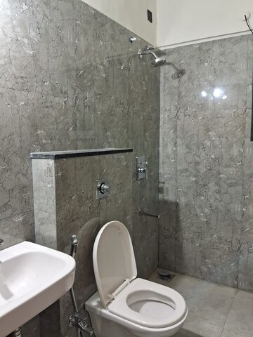 Bathroom in 2 BHK Apartment at VTP Beaumonde, Kharadi – for Rent