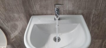 Bathroom in 2 BHK Apartment at Shapoorji Pallonji Joyville Gurgaon, Sector 102 – for Rent