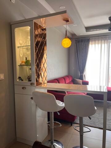Furnished Amenities in 2.5 BHK Apartment at Bhartiya Nikoo Homes Phase 2, Thanisandra Main Road – for Rent