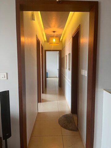 Corridor in 2.5 BHK Apartment at Bhartiya Nikoo Homes Phase 2, Thanisandra Main Road – for Rent