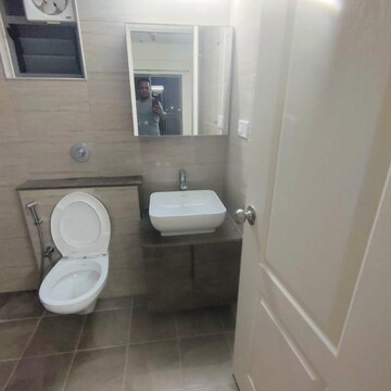 Bathroom in 2 BHK Apartment at Goyal Orchid Piccadilly, Chokkanahalli – for Rent