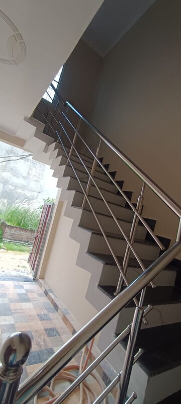 Staircase in 2 BHK Independent House at Jankipuram Extension – for Sale