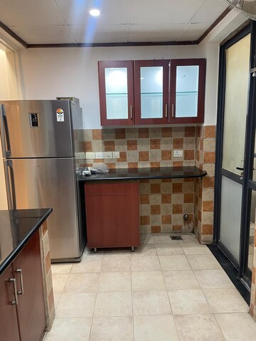 Kitchen in 3 BHK Builder Floor at SS Southend Floors, South City 2 – for Rent