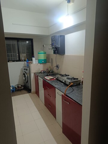 Kitchen in 1 BHK Apartment at Duville Riverdale, Kharadi – for Rent