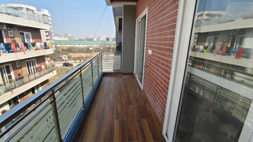 Balcony in 3 BHK Builder Floor at Gms Road – for Rent