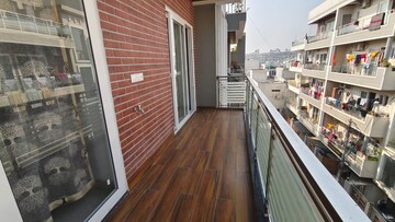 Balcony in 3 BHK Builder Floor at Gms Road – for Rent