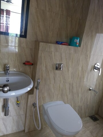 Bathroom in 2 BHK Apartment at Raghav One45, Kurla – for Rent