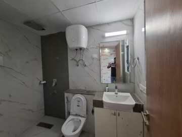 Bathroom in 3 BHK Apartment at M3M Heights, Sector 65 – for Rent