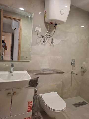 Bathroom in 3 BHK Apartment at M3M Heights, Sector 65 – for Rent