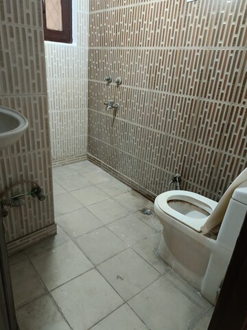 Bathroom in 2 BHK Builder Floor at Paryavaran Complex – for Rent