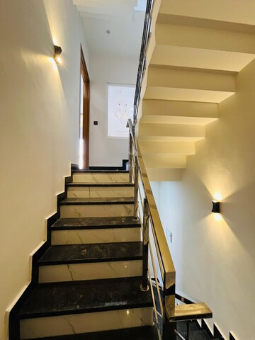 Staircase in 4 BHK Independent House at Gms Road – for Sale