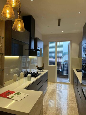 Kitchen in 3 BHK Builder Floor at BPTP Amstoria Country Floor, Sector 102 – for Sale