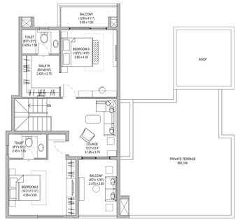 Floor Plan in 3.5 BHK Villa at Assetz Soul And Soil, Chikkagubbi Village – for Sale
